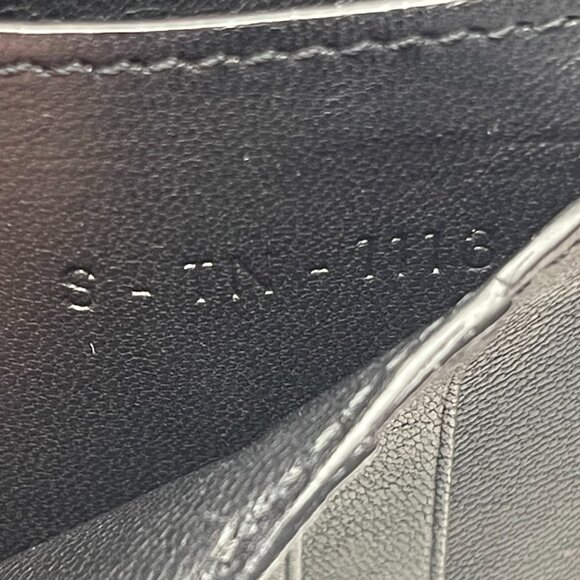 Celine Leather Zip Around Compact Bifold Wallet in Orange - Preowned - Picture 4 of 16